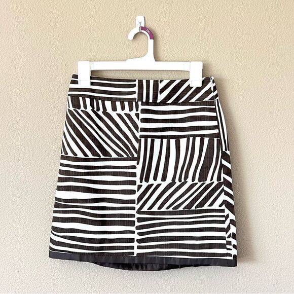 NWT Ann Taylor Petite Striped Mini Pencil Skirt - Picture 1 of 8